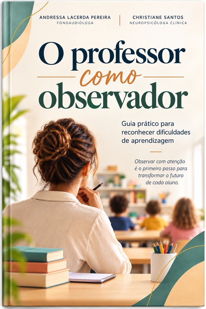 Capa do e-book O Professor como Observador e Cuidador